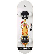 Stiga Skateboard - Zwart m. Hondje