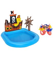 Bestway Piscine gonflable - 1,4 x 1,3 M - Ships Ahoy Play