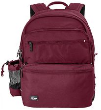 Jeva Schulrucksack - Quadratisch - Sangria