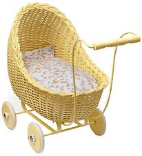 Smallstuff Poppenwagen - Soft Yellow