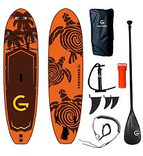 GoRunner Stand Up Paddle Board - 320x84 cm - Turtle - Orange