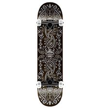 Speed Demons Skateboard - 7.75'' - Bandana Complete - Black/Grey