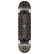 Speed Demons Skateboard - 7,75'' - Bandana complet - Noir/Gris