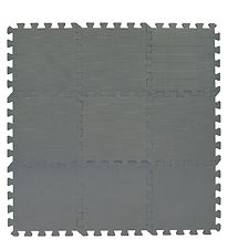 BabyDan Tapis de jeu - 90x90cm - Gris