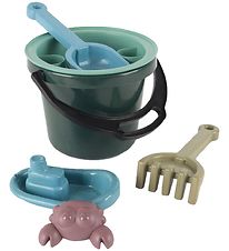 Dantoy Bucket Set - 6 Parts - Blue Marine Toys