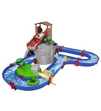 AquaPlay Wasserbahn - 57 Teile - 138x88 cm - Abenteuerland