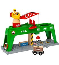 BRIO Jouets - Grue  conteneurs 33996