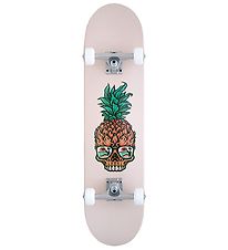 SkatenHagen Skateboard - 7.25" - Pineapple Schedel