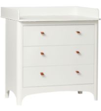 Leander Classic Changing Unit for Dresser of Drawers - White