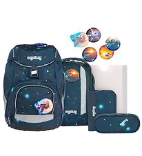 Ergobag School Bag Set Set - Pack - AtmosBear Glow
