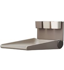 Leander Wally Changing Table - Wall Mounted - Cappuccino