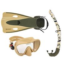 Aqua Lung Snorkelset - Nabul - Zand/Olive