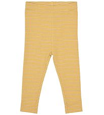Petit Town Sofie Schnoor Leggings - Lily - Yellow w. Stripes
