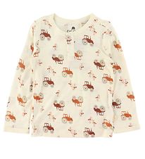 CeLaVi Blouse - Tortoise Shell w. Tractors