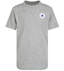 Converse T-Shirt - Grijs Gevlekt