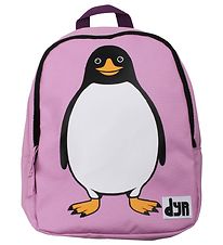 TIERE Kindergartentasche - Warm Rose m. Pinguin
