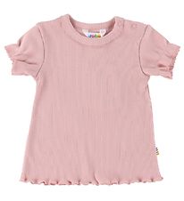 Joha T-Shirt - Rib - Roze