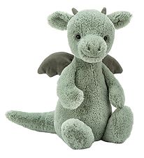 Jellycat Soft Toy - Small - 18x9 cm - Bashful Dragon