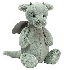 Jellycat Knuffel - Enorm - 51x21 cm - Verlegen draak