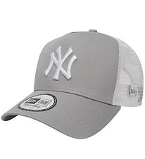 New Era Cap - Clean Trucker - New York Yankees - Grátt/Hvítt
