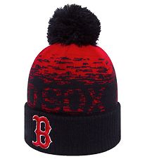 New Era Mtze - Strick - Boston Red Sox - Navy/Rot