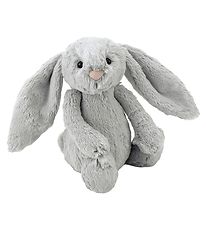 Jellycat Soft Toy - Small - 18x9 cm - Bashful Silver Bunny