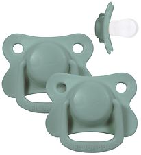 Filibabba Dummies - 2-Pack - 6m + - Moss Green