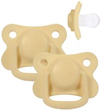 Filibabba Dummies - 2-Pack - 6m + - Pale Banana