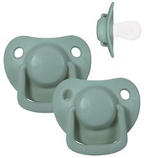 Filibabba Pacifiers - 2-Pack - 0-6 m - Moss Green