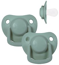 Filibabba Dummies - 2-Pack - 0-6m - Moss Green