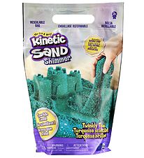 Kinetic Sand Rantahiekka - 900 grammaa - Twinkly Teal Glitter