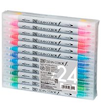 Zig Marqueurs Magiques - Stylo couleur propre - 24 pices