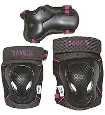 Save My Botten Beschermingsset - Zwart/Roze