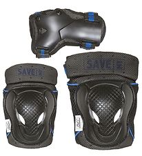 Save My Bones Protection Set - Black/Blue