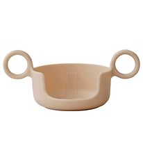 Design Letters Cup Handle - Beige