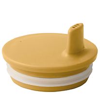 Design Letters Spout Lid - Mustard
