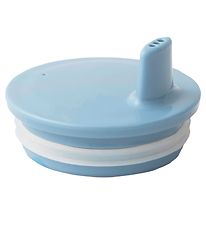 Design Letters Spout Lid - Light Blue