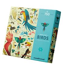 Crocodile Creek Puzzel - 750 Bakstenen - Wereld van Birds