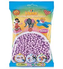 Hama Midi Beads - 3000 pcs. - Pastel Lilac