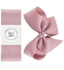 By Str Baptism Ribbon - Antique Rose