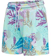 Hummel Shorts - hmlSea - Purple w. Print