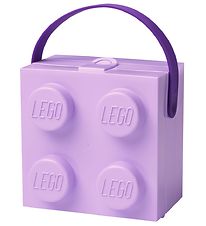 LEGO Storage Lunch Box - 11,5x15,5x15,8 - 4 Buds - Lavender