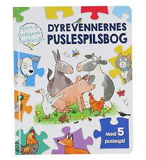 Forlaget Bolden Book - Animal Friends Puzzle Book - Danish