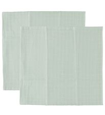 Cam Cam Muslinfilt - 70x70 - 2-pack - Dusty Green