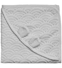 Cam Cam Baby towel - 80x80 cm - Classic+ Grey w. Ears