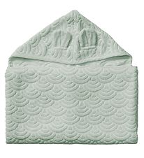 Cam Cam Hooded Towel - 70x130 - Dusty Green w. Ears