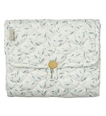 Cam Cam Changing Mat - Quilted - Green Leaves