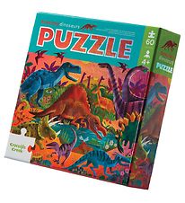 Crocodile Creek Puzzle - 60 Briques - blouissant Dinosaurs