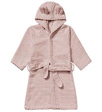 Cam Cam Bathrobe - 3-4 years - Dusty Rose w. Ears