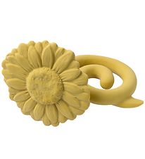 Natruba Teether - Natural Rubber - Sunflower - Yellow